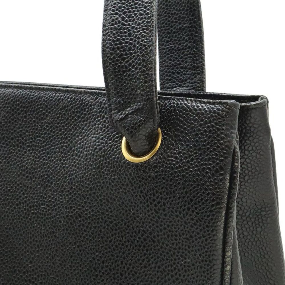 Chanel Caviar Skin Coco Mark Tote Bag - Picture 7 of 9